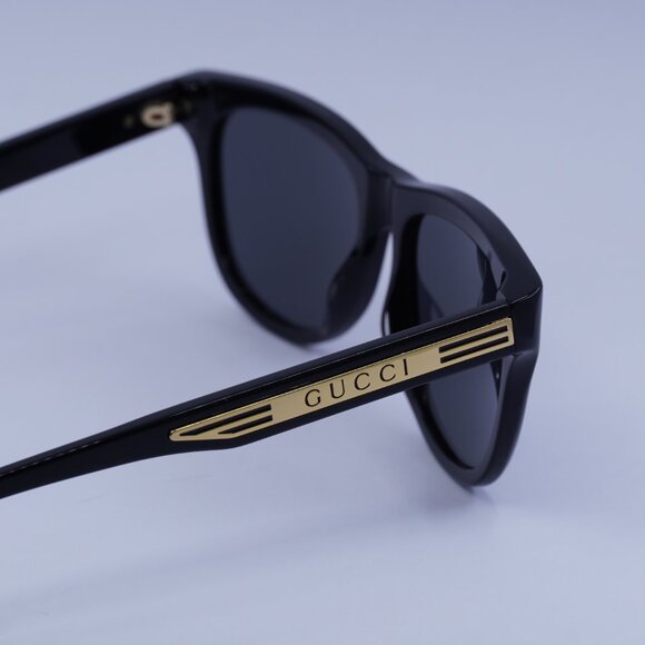 Gucci GG0980S 001 Sunglasses Black Square Frame - Picture 5 of 10